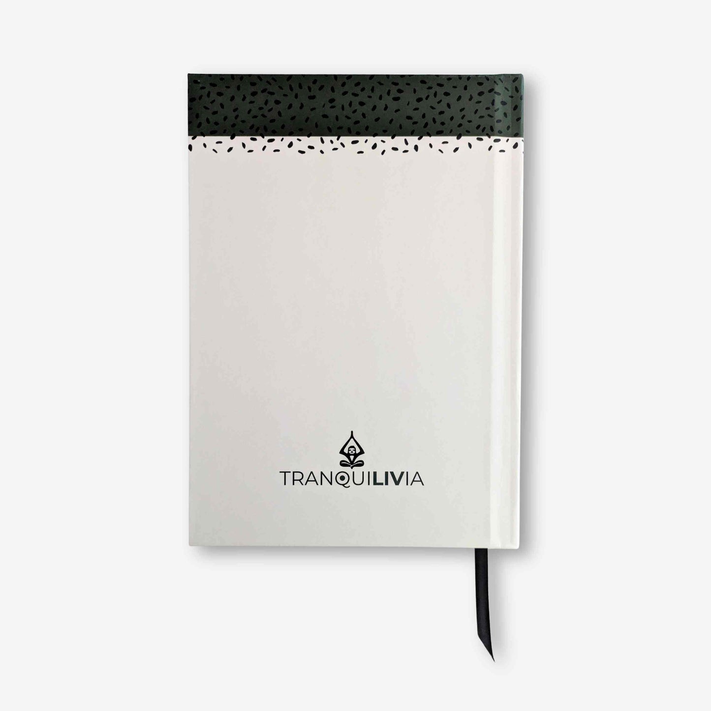 The back of a guided journal to support burnout and work stress relief titled 'The Burnout Reset' on a white background.